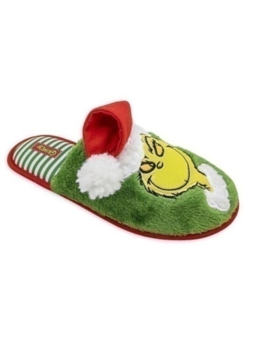 NWT. DR. SEUSS The Grinch Men’s Slippers